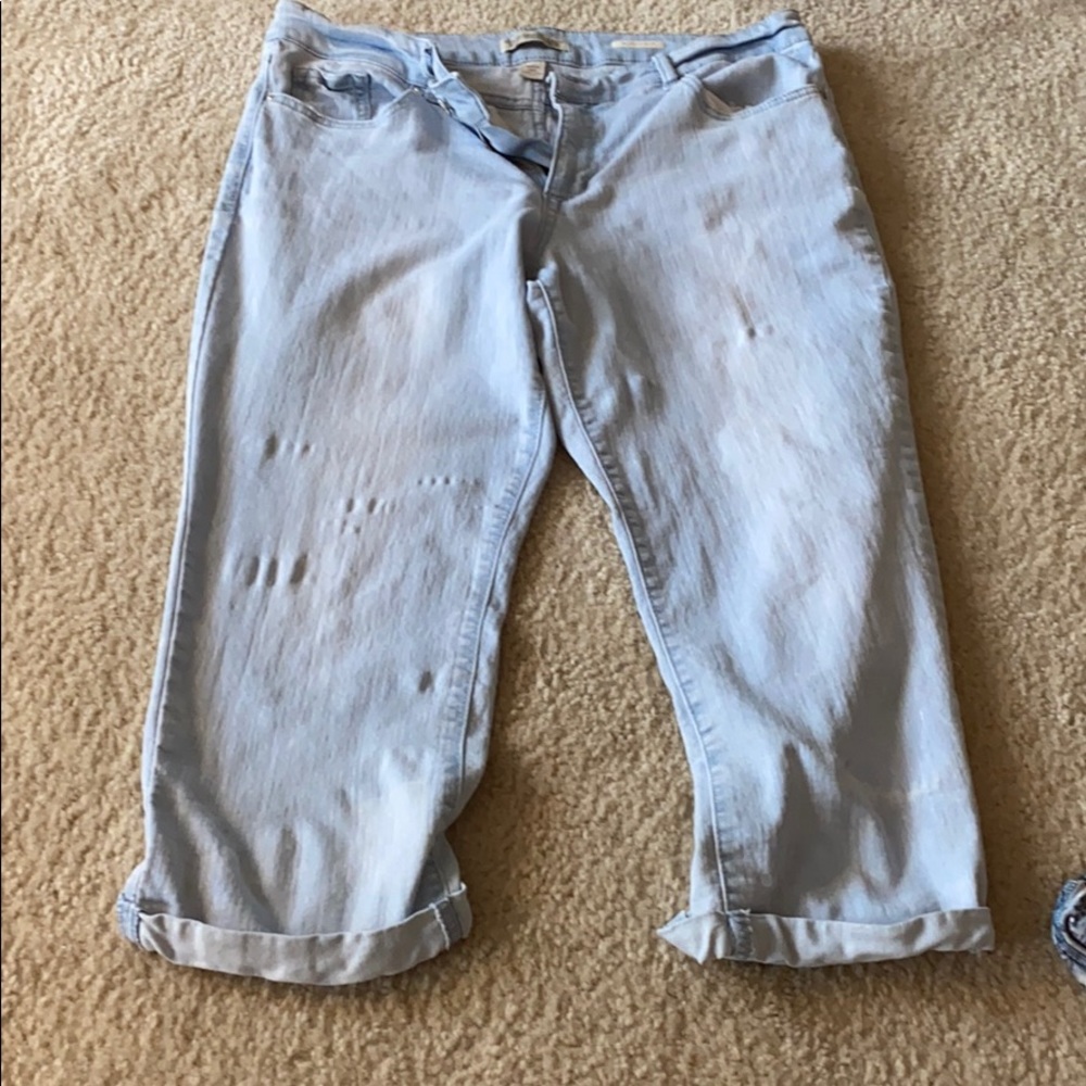Crop jeans